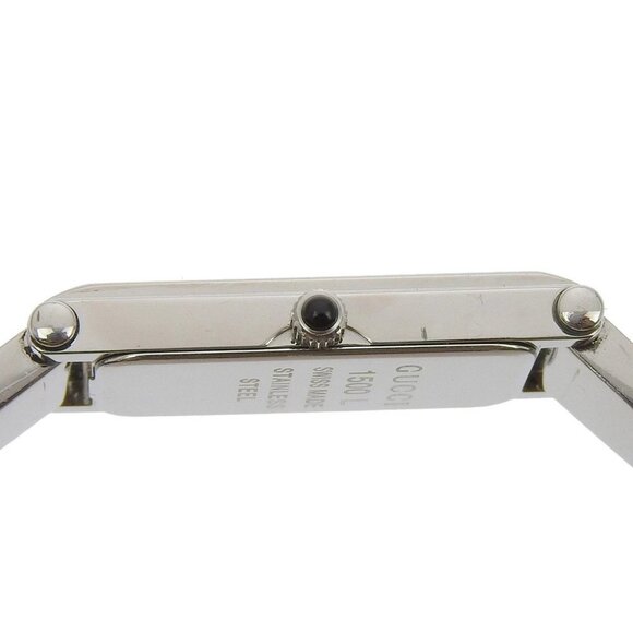 GUCCI shell Watches 1500L Pink shellDial Stainless Steel Quartz Analog display - Picture 6 of 8